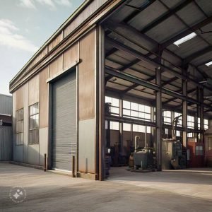 Industrial Shed Structure.