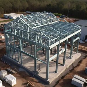 Industrial Shed Structure.