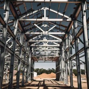 Industrial Shed Structure.