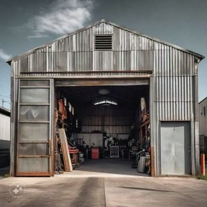 Industrial Shed Structure.